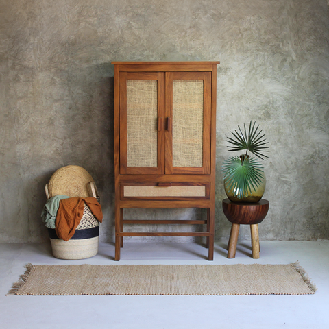 TORTUGAS WARDROBE DRESSER (JUTE)