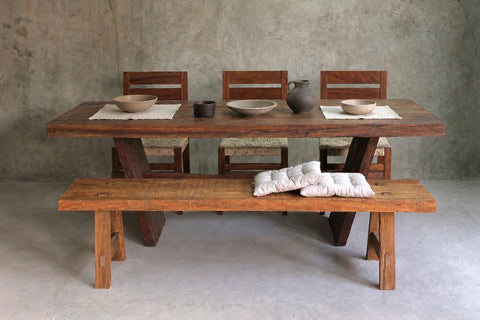Mesa de comedor para 6 personas: medidas, formas y cuántas caben