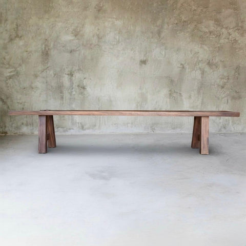 BANCA DE COMEDOR PULIDA