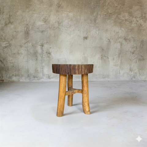 BANQUITO DE TRONCO CARDADO