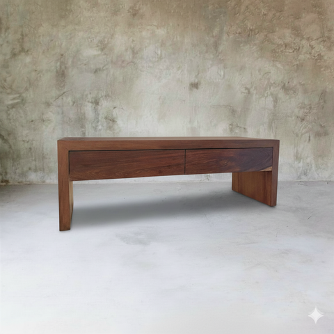 PIE DE CAMA CON CAJONES