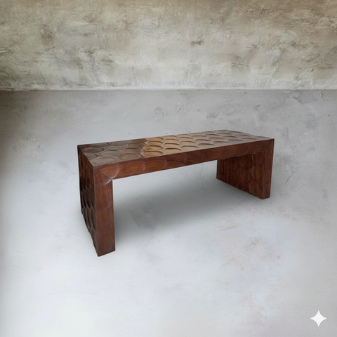 PIE DE CAMA MANDARINA